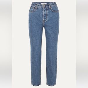 EUC GRLFRND Jeans Devon High Rise Straight Leg in Main Attraction